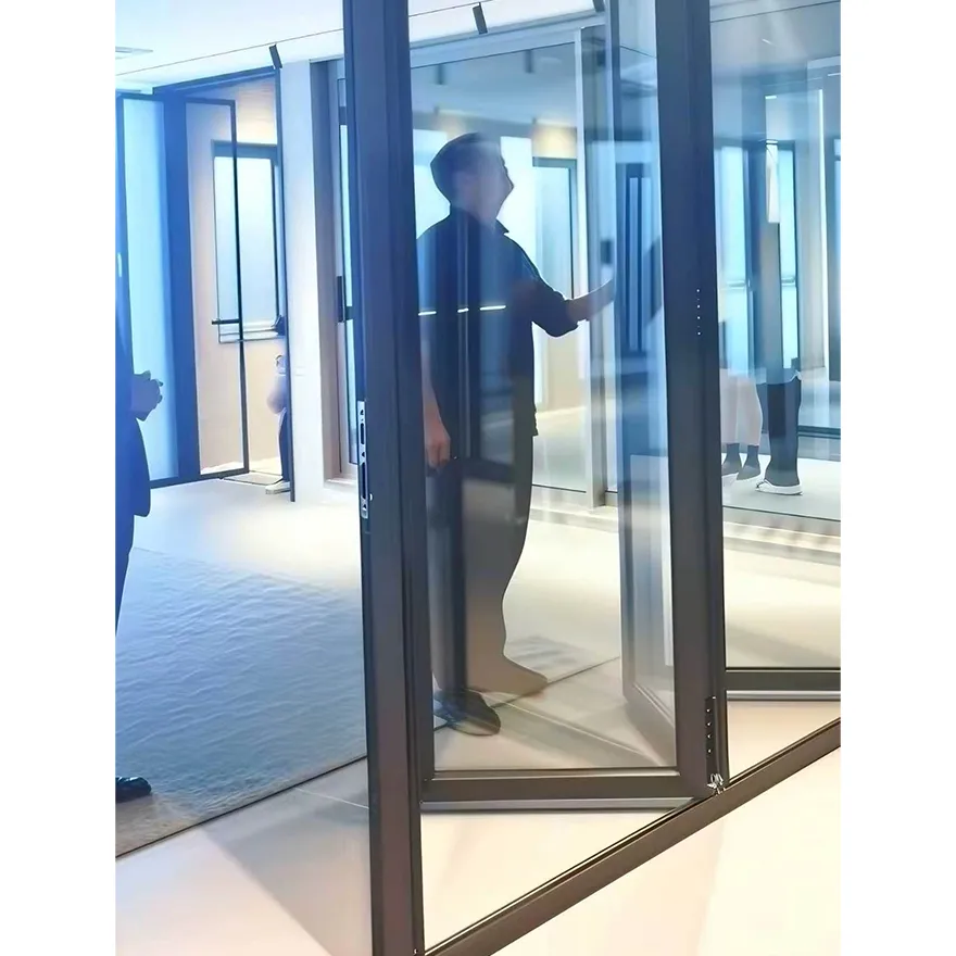 Electric Lift-and-Slide Aluminum Door