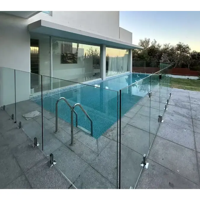 Glass Swimming Pool Railings