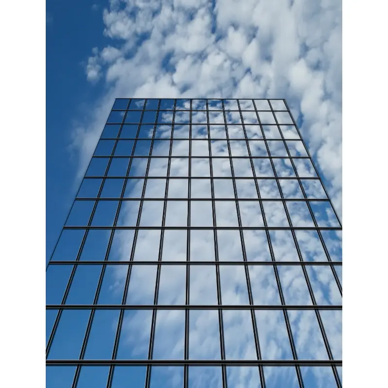 Low-E na Salamin para sa mga Curtain Wall